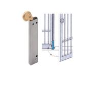 PALETTO AUTOMATICO BATTUTA A SCATTO PER CANCELLO 2 ANTE 30x15x180 MM 32092