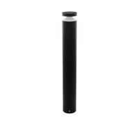 Paletto da esterno a led moderno nero GL0698