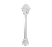 Paletto da Esterno Lampione H110 cm Bauer New York Bianco