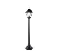 Paletto da esterno Roma 104 cm nero Nero