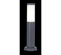 Paletto da esterno Stelo nero H 45 cm Nero - bianco