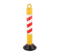 Paletto di Parcheggio in Plastica con Base in Gomma, Dissuasore di Sicurezza Rimovibile, Dissuasore di Sicurezza di 75 cm, Coni Delimitatori del Traffico per Vialetti(Yellow,1pcs)