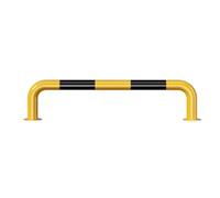 Paletto di Sicurezza U-SD Anticollis Guardrail Parcheggio Sicuro per vialetti e vialetti Divisorio di Traffico US 80x30x0,2 cm Ideale per parcheggi e Magazzini