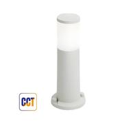 Paletto Esterno Amelia 400 8,5W CCT IP66 Bianco e Lampadina Inclusa