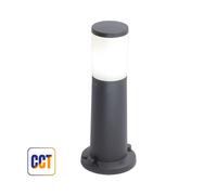 Paletto Esterno Amelia 400 8,5W CCT IP66 Grigio e Lampadina Inclusa