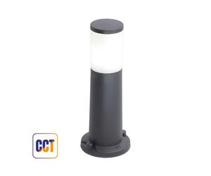 Paletto Esterno Amelia 400 8,5W CCT IP66 Nero e Lampadina Inclusa