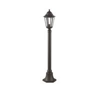 Paletto Esterno Sawyer Alluminio Nero 1 Luce E27 Ip44