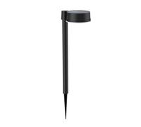 Philips LED Vynce Paletto Solare da Parete per Esterni, Quadrata, Luce Bianca Calda, 1.5W, IP44, Nero