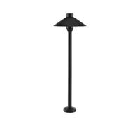 Paletto LED da Giardino 7W Esterno Lampada Luce Naturale Fredda Nero V-TAC