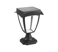 Paletto LED Solare Esterno 2W Giardino Luce Calda Regolabile Nero V-TAC VT-983