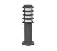 Paletto luminoso PORU per esterni IP44 griglia 39cm antracite incl. lampada E27