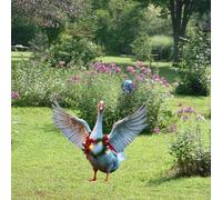 Paletto ornamentale da giardino a forma di gallina, regalo artistico da