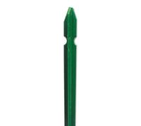 Paletto Palo per Recinzioni a T altezza 100 cm in Acciaio Plasticato Verde