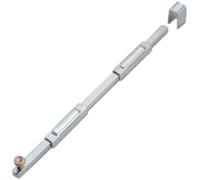 Catenaccio a saldare verticale 205 combi zincato mm 10x10 h.mm 300 (5 pezzi) Com