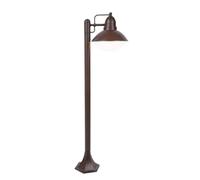 Paletto per giardino Sovil Itaca 100cm attacco E27 colore Corten 593/36