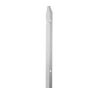 Paletto recinzione zincato sezione mm 30x30x3,0 h.cm 150 (10 pezzi) Ferrobulloni