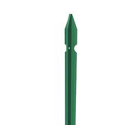 paletto plastificato a T per recinzioni mm 30x3 cm 250 h verde paletti pali