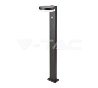 Paletto solare led V-tac 5.5W 3000K nero VT-1168 - 23399 onforme]