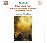 Carl Maria von Weber Weber: Piano Music - Volume 1 (CD) Album
