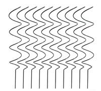 Pali a spirale per pomodori innovativi supporti per piante per una crescita sana di pomodori e altre piante rampicanti (C)