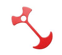 Pali da campeggio - da avvitare - Ancoraggio a terra da avvitare | a vite per in lega di alluminio con design a di pesce, picchetto, accessori per attrezzature all'aperto