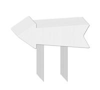 Pali da cortile personalizzabili, confezione da 5 cartelli da 38 cm per i tuoi numeri civici e design del paesaggio Segnale di personalità all'aperto