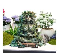 Pali da giardino da uomo per albero - Pali in acrilico per statua della terra, inserto da terra per decorazione di piante 2D, per esterni per vasi da giardino e