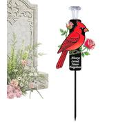 Pali da Giardino Decorativi | Cartello Illuminato Solare,Commemorativi Per Tombe Cardinali | Per Estetica Primaverile Naturale Stile Fattoria Interni