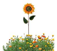 Pali da giardino girasole, Pali da giardino decorativi, Decorazioni da cortile all'aperto, Pali da giardino di girasole, Pali da cortile per sentieri, Decorazione da giardino patio, Segnali per