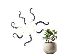 Pali da Giardino,Supporti Decorativi in Resina per Piante con Effetto Luminoso - Tutori Luminosi al Buio 7 Pezzi per Decorazioni da Esterno Casa Vaso Fiori Halloween