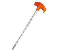 Pali da tenda a vite resistenti, 20,3 cm ancoraggio a terra, picchetti da campeggio pop-up, pali da campeggio che si illuminano al buio, picchetti di ancoraggio a terra, picchetti per teloni