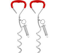 Pali di collegamento per cani con molla, per cani di grandi dimensioni, pali per cani robusti per allenamento o campeggio, picchetti per guinzagli per cani, fissare cavi e piombo per messa a terra