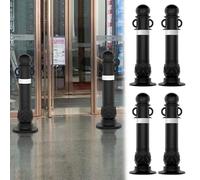 Pali di controllo del traffico per hotel, confezione da 1, 2, 3, 4, 5, 6, coni di avvertimento per impieghi gravosi con base larga da 9 pollici, pali di parcheggio riflettenti per aree sensibili al t