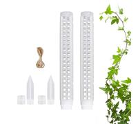 Pali di Muschio Bastone Impilabile da 65 Cm | Supporti Per Piante A Design Reticolare Per Interno Esterno Balcone Orchidee Pomodori Rampicanti Vasi Contenitori Vivai