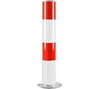 Pali di parcheggio in acciaio per vialetti Anticollisione Dissuasori riflettenti di sicurezza per cancelli carraio Tipo fisso durevole 89x600x1.5 mm Soluzioni di parcheggio