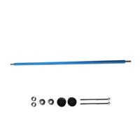 Pali di ricambio per trampolino - Pali di sicurezza dritti con schiuma per rete di trampolino | Materiale durevole per telaio rotondo da 6 a 16 piedi - Pali di ricambio per rete di Tra