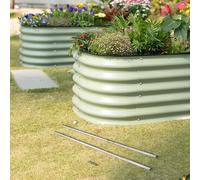 Pali di Rinforzo per Lettino da Giardino Design in Metallo per Stabilità e Long