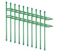 Pali di supporto per piante, 45 cm, regolabili, con clip, supporto per fiori rampicanti, per coltivare piante verticali per pomodoro, rosa, amaryllis, balcone, patio, interni ed esterni