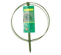 Pali di supporto per piante, confezione da 3 supporti per piante da giardino, per pomodori, peonia, cetrioli, rose, ortensie e piante cespugliose per interni ed esterni, supporti per piante in ferro