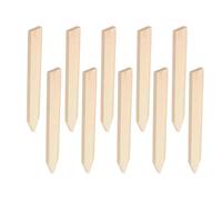 Pali in Legno da Giardino 10 Pezzi Marcatori Rustici Stabili Decorativi