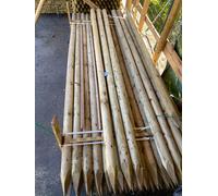 Pali in Legno di Pino Palo Tornito Impregnato Trattato X Recinzione 8X300 40564