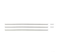 Pali in metallo per rinforzo del letto da giardino per evitare il collasso e mantenere la forma in condizioni esterne (485 mm)