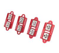 Pali per Auto RC in Lega di Alluminio CNC Facili da Installare con Spaziatura Regolabile per Modello di Auto 1/8 1/10 Rosso per gli Appassionati del Fai da Te