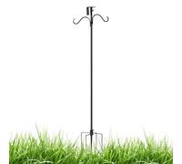 Pali per Casa degli Uccelli Esterni | Mangiatoia Uccelli Esterni Robusti | Decorazione Giardino Osservazione Uccelli Supporto Montaggio per Prato Posteriore Cortile | Stazione Meteo