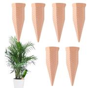 Pali per irrigazione delle piante, ecologici, resistenti alle intemperie | Set di 6 abbeveratoi per piante, per interni ed esterni, giardino, balcone, frutta, verdura, fiori, piante grasse, patio