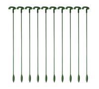 Pali Per Piante - Aste Di Supporto Durevoli In PP | Pali Portafiori 10X | Supporto Per Piante Da Giardino Per Interni Ed Esterni Per Verdure Bonsai Orchidee Rose Pomodori Balcone Terrazza Patio
