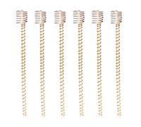 Pali per piante, confezione da 6 bobine di antenna da giardinaggio in rame, pali in rame da 30,5 cm, per piante da interno ed esterno, frutta, verdura, supporto antenna elettro cultura