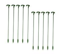 Pali per piante da interni, comodo supporto per piante da giardino, di supporto a stelo singolo da giardino, 10 bastoncini per peonie, supporto riutilizzabile per piante d'appartamento, orchidee