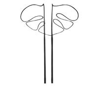 Pali per piante - Supporto per steli per piante da giardino | di supporto singolo da giardino, supporto per gabbie per fiori, amarilli, pomodori, peonie, gigli, rose