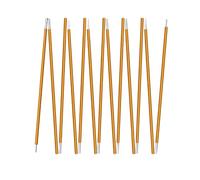 Pali per teloni da tenda, Pali della tenda in lega di alluminio | Multicolor 1/2 pezzi Dimensioni 3,6 M/4,30 M Utilizzo: Supporto for tenda da campeggio for escursionismo(1Pcs Gold 4.30M)